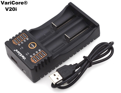 2022 VariCore V20i V10 U4 18650 Charger 1.2V 3.7V 3.2V 3.85V AA / AAA 26650 14500 16340 25500 NiMH li-ion battery Smart Charger ► Photo 1/6