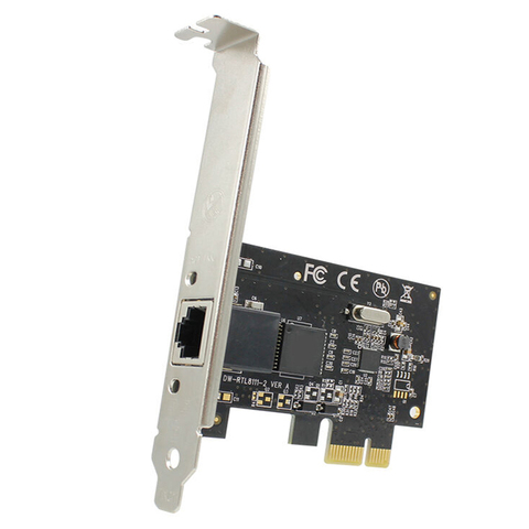 VEnTIOn 1000Mbps Gigabit Ethernet PCI Express PCI-E Network Card 10/100/1000M RJ-45 LAN Adapter Converter Network Controller new ► Photo 1/6