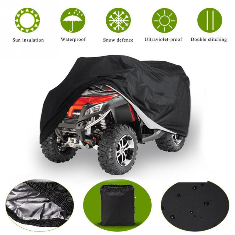 New Arrivals Waterproof Protection Car Cover ATV Rain Snow Quad Universal Heat Resistant Dustproof Anti-UV Vehicle Covers ► Photo 1/6