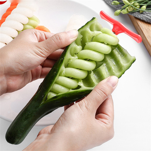 Vegetables Spiral Knife Potato Carrot Cucumber Salad Chopper Easy Spiral Screw Slicer Cutter Spiralizer Kitchen Tools ► Photo 1/6