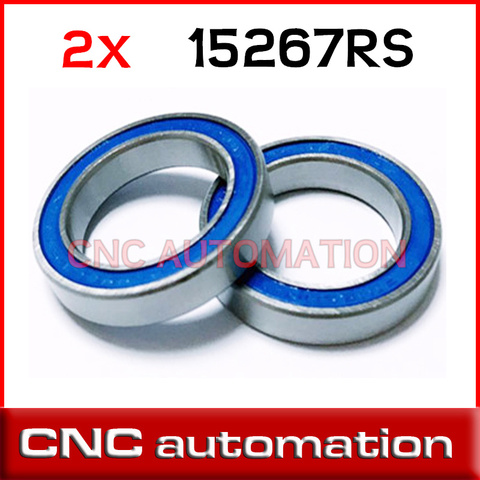 2pcs 15267-2RS GCR15 ball bearing 15x26x7mm 15267 RS bike wheels bottom bracket repair bearing MR15267 ► Photo 1/6