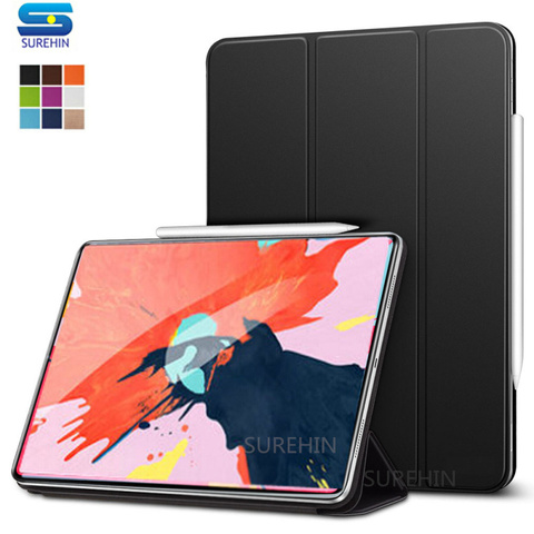 SUREHIN Nice case for apple iPad Pro 11 2022 smart cover black green gold blue red soft back slim skin for iPad Pro 11 case 2022 ► Photo 1/6