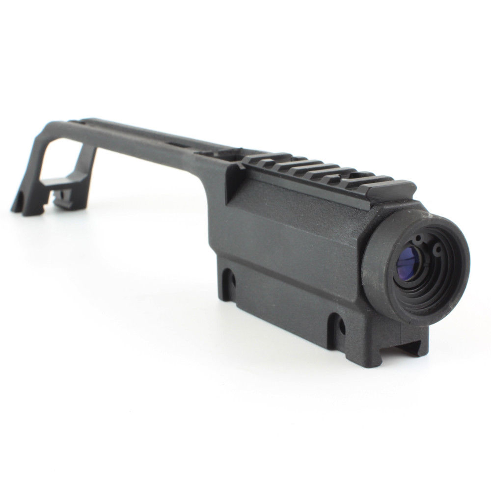 6 Slot RIFLE CARRY Handle Rail Mount For Scope and Red Dot Sight 20mm Rail Mount 