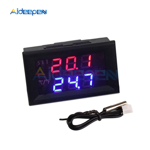 W1209WK DC 12V LED Digital Thermostat Temperature Control NTC Sensor W1209 WK Thermometer Thermo Controller Switch Module ► Photo 1/6