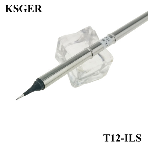 KSGER T12-ILS High-grade T12 STM32 OLED/LED Soldering Station Black DIY Welding Tips Soldering Iron For FX951 7S Melt Tin ► Photo 1/6
