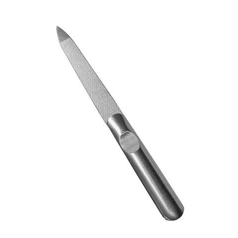 1PC Professional Stainless Steel Nail File Buffer Metal Double Side Grinding Rod Manicure Pedicure Scrub Nail Arts Tools Thick ► Photo 1/6