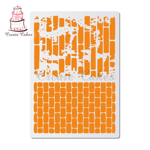 Bricks Stencils For Walls Painting Scrapbooking Stamp Album Decorative Embossing DIY Craft Paper Card Flower Template ► Photo 1/6