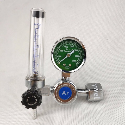 Gas Regulator Flowmeter for MIG/MAG TIG Welding 0-25 Mpa Argon CO2 Helium Nitrogen Gas Meter Guage ► Photo 1/6