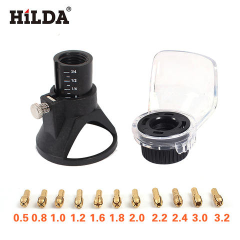 HILDA  Brass Collet Chuck for Dremel Rotary Tool with an A550 Shield and Dedicated Locator Horn Dremel style Accessories ► Photo 1/1