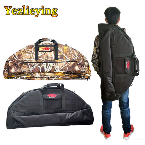 Hunting Archery Compound Bow Bags Case Equipment Compound Bow Portable Handle Bag Canvas Bow Backpack Holder ► Photo 1/6