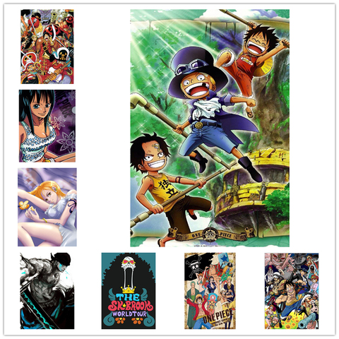 Luffy Full square/round 5D DIY Diamond Painting Cross Stitch One piece  Anime pictures of Rhinestone Mosaic Decor gift WG765 - Price history &  Review, AliExpress Seller - Wings girl Store