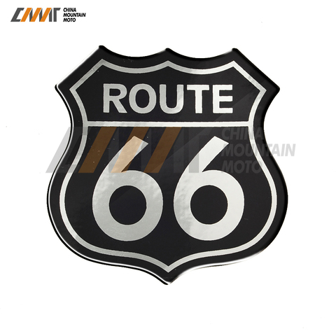 3D Motorcycle Decal America US Route 66 Sticker Car Tail Sticker for Moto ATV ► Photo 1/5