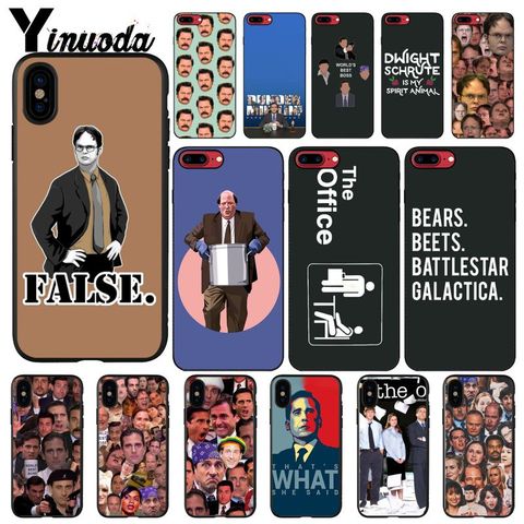 The office tv show What She Said Colorful Cute Phone Case For iphone 12 11 Pro Max 8 7 6 6S Plus X XS MAX 5 5S SE XR ► Photo 1/6