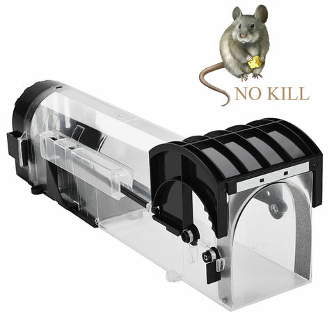 Reusable Rodent Animal Mouse Live Trap Hamster Cage Mice Rat