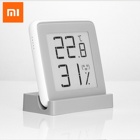 Xiaomi MiaoMiaoCe E-Link INK Smart Screen Display Digital Moisture Meter High-Precision Thermometer Temperature Humidity Sensor ► Photo 1/5