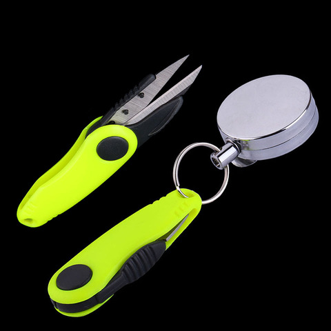 WALK FISH Fishing Quick Knot Tool kit Shrimp-type Fishing Line Cutter Clipper Nipper Hook Sharpener Fly Tying Tool Tackle Gear ► Photo 1/6