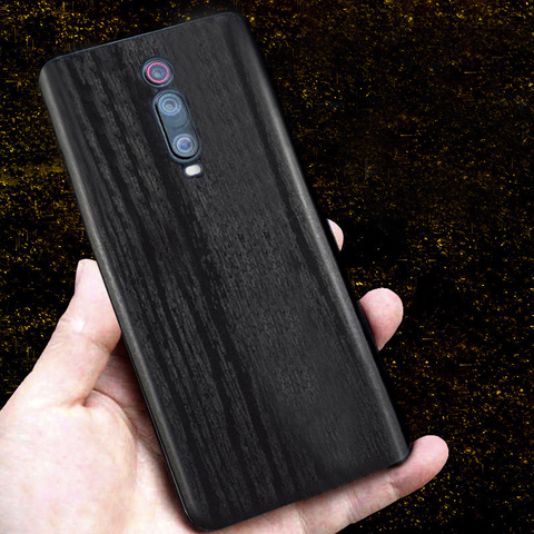Wood Grain Skins Film Wrap Skin Phone Back Sticker For Xiaomi Mi10 Pro 5G MIX3 Mi9 Mi8 Lite Mi8 SE Redmi K30 K20 Pro Note 7 8Pro ► Photo 1/6