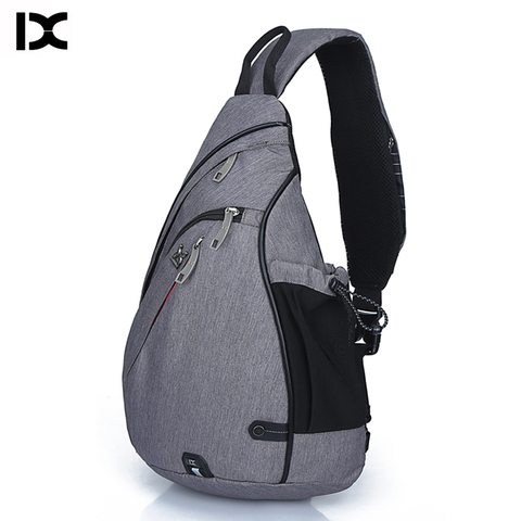 Brand Large Capacity Male Chest Bag High Quality Nylon Men School Bags Modern Shoulder Bag Unisex Crossbody Bags Messenger Pack ► Photo 1/6