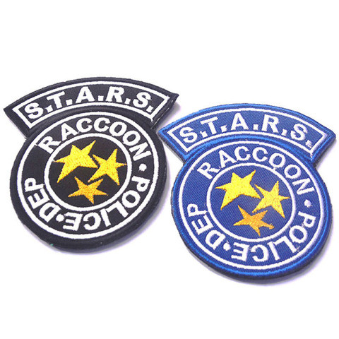 3D Embroidery Patch Biohazard S.T.A.R.S. Raccoon City Embroidery Tactical Military Embroidery Armband Garment Patch ► Photo 1/5