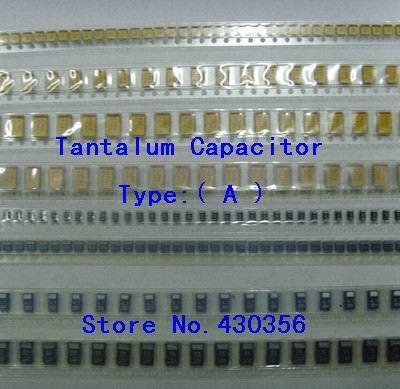 10PCS  Tantalum Capacitor  Type:A     226  22UF  10V ► Photo 1/1