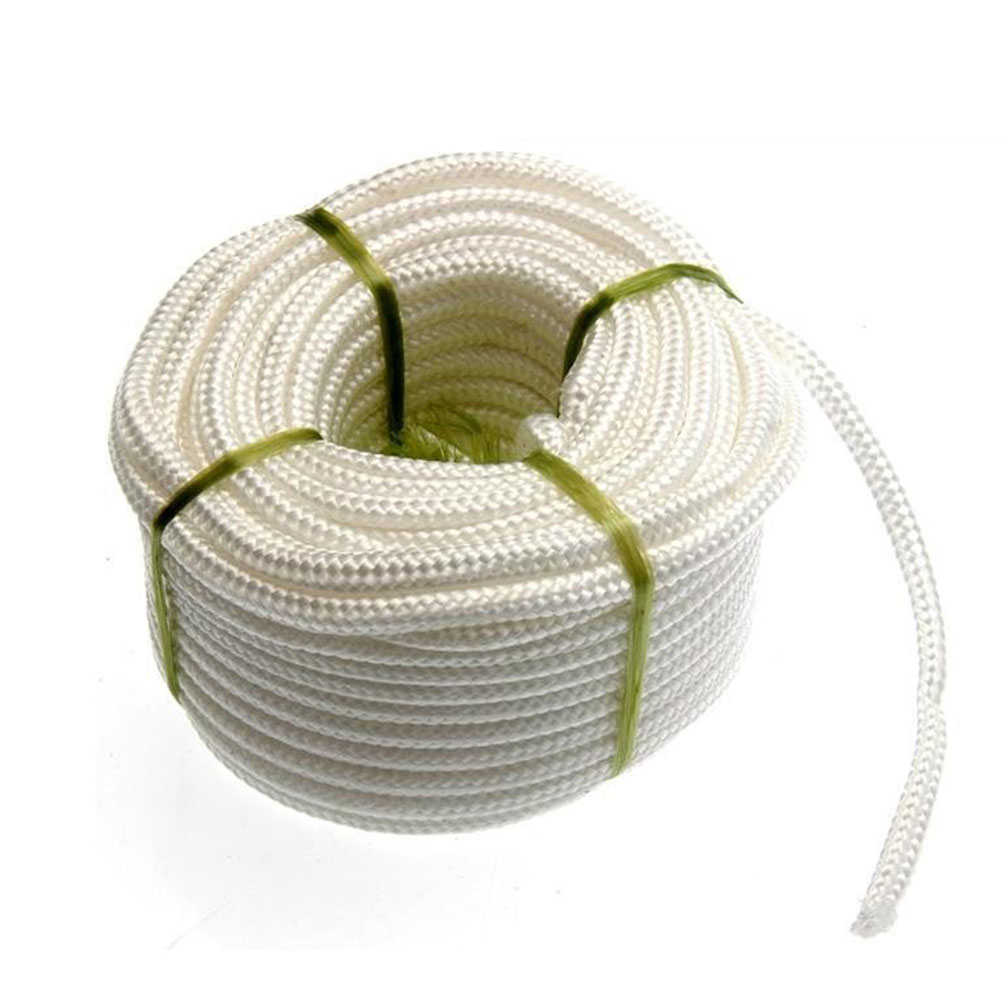 7MM ROUND POLYPROPYLENE ROPE BRAIDED POLY CORD SAILING CAMPING BOATING PULLEY