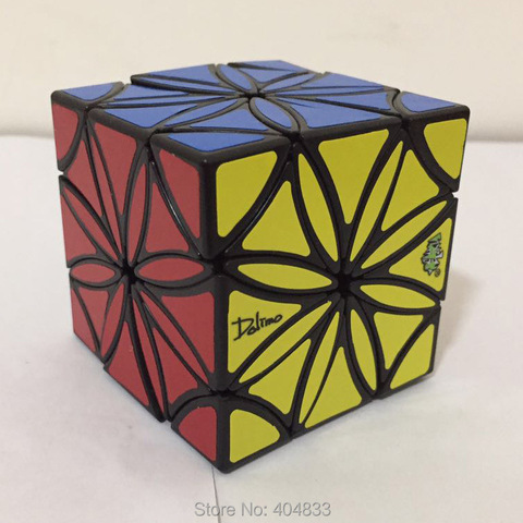 Lanlan Flower Copter Cube Black base Cubo Magico  Drop Shipping ► Photo 1/4