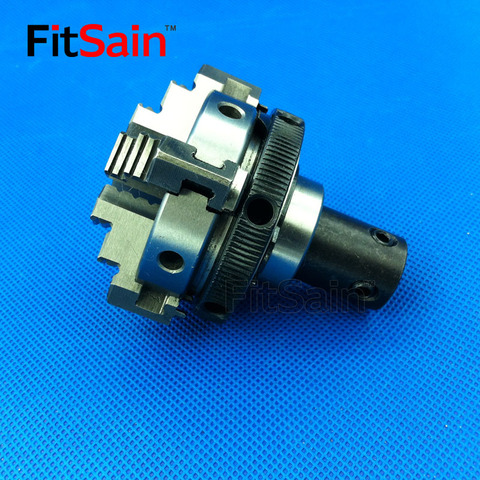 FitSain-Four jaw chuck D=50mm CNC mini SELF-CENTING maiually operated chuck Bench Lathe parts Used for motor shaft 8mm/10mm ► Photo 1/6