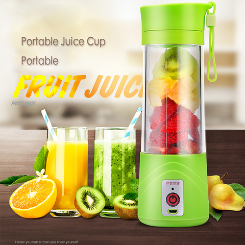 Portable Juicer/extractor - Rechargeable Blender/shaker Cup For Juicing  Fruits & Vegetables