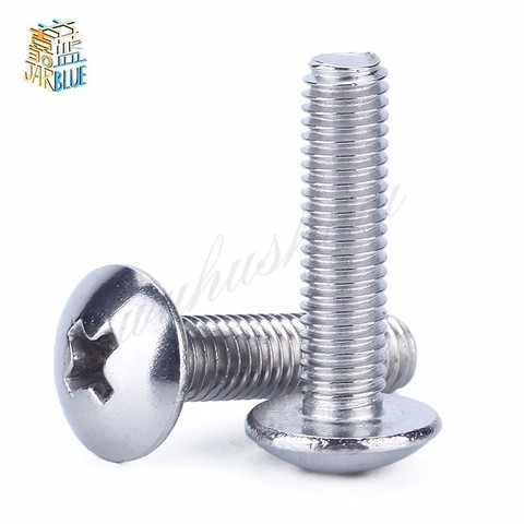 (20 pc/lot) metric thread M4,M5,M6 *L Stainless Steel Phillips Truss Head model Electric machine diy Screw ► Photo 1/4