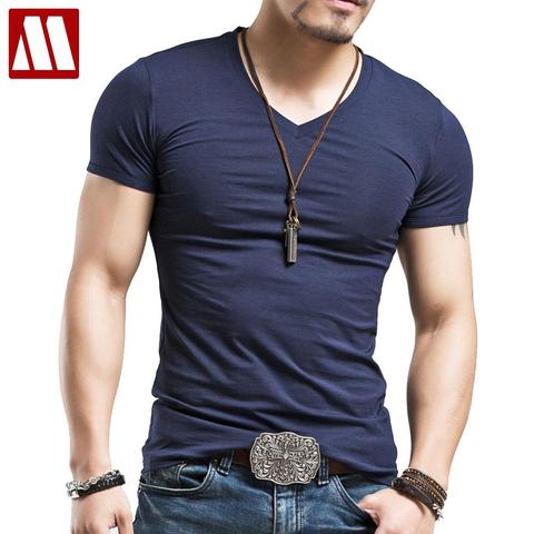 Men's Tops Tees T Shirt Men Fashion Trends Fitness Tshirt 2022 Summer New V Neck Sleeve Cotton Free Shipping Size 5XL - Price history & | AliExpress Seller