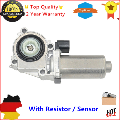 AP03 New Transfer Case Shift Motor Actuator with Resistor (Sensor) For BMW X3 E83 X5 E53 E70 F15 F85 F25 ATC400/ATC500/ ATC700 ► Photo 1/6