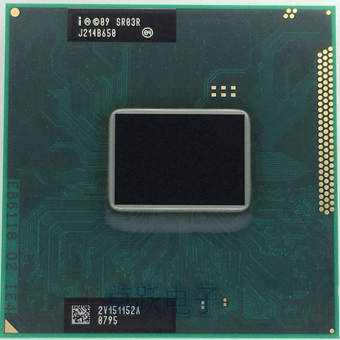 Original intel CPU Core CPU processor I7-2640M SR03R I7 2640M SRO3R 2.8G-3.5G/4M for HM65 HM67 Free Shipping ► Photo 1/1