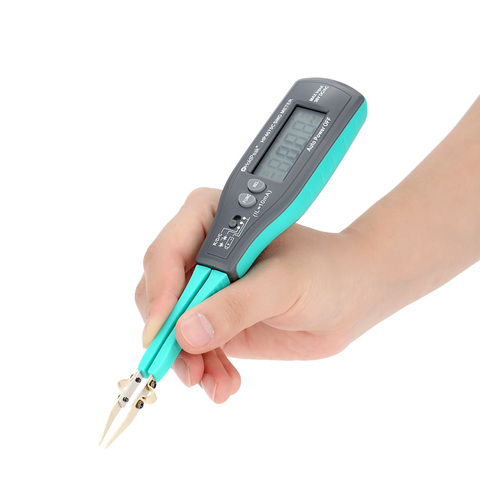 HoldPeak HP-4070C Smart Testing Clips mini SMD Tester Continuity Meter Tweezers Intelligent Testing Clips with Relative Value ► Photo 1/6