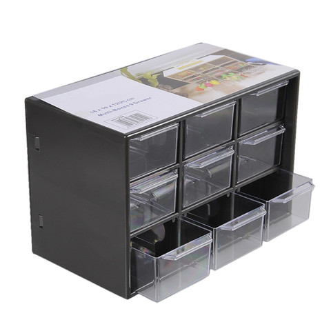 Plastic Jewellery Organizer Rack  Small Storage Bins Drawers - 4/6/9 Grid  Storage - Aliexpress