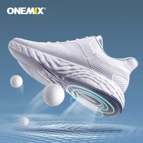 ONEMIX Men Sneakers 2022 Breathable Man Running Shoes Tennis Shoes Outdoor Jogging Women Athletic Shoes Comfortable Light Soft ► Photo 1/6