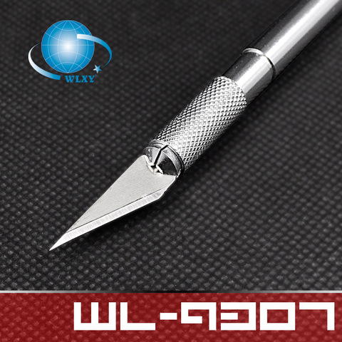 WLXY #9307  Scalpel Knife Film Tools Paper Cutter PCB Carving Knife with 5pcs Sculpting Knife Blades ► Photo 1/6