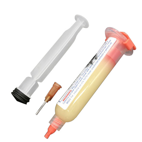 1 Set Needle Shaped 10cc NC-559 ASM PGA BGA SMD  With Flexible Tip Syringe Solder Paste Flux Grease Repair Solde ► Photo 1/6