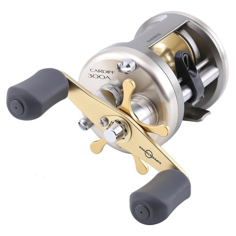 New Shimano Cardiff  200A 201A 300A 301A 400A 401A Baitcasting Fishing Reel 4+1BB 5.8:1 Saltwater TROLLING Drum Fishing reel ► Photo 1/6