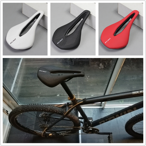High Quality Road Cycling Saddle Seating MTB Mountain Road Bicycle Bicycle Saddle Leather Pad Soft Seat Bike Parts Accessories ► Photo 1/6