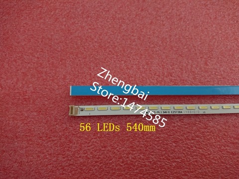 New 2 Piece LED strip STQ420A85-56LED-REV02-131210 56 LEDs 540mm for 42L1353C 42L1356C 017-420-0006-1 ► Photo 1/3