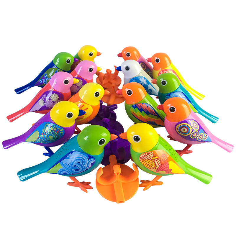 Electronic Interactive Activate New Gift Sound Voice Control Singing Bird Toy 