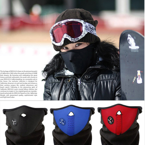 Man/Woman Ski Mask Winter Snow Warm Plush Neck/Face Mask Snowmobile Skis Sled Snowboard Outdoor Cold-proof Sports Safety Scarf ► Photo 1/6