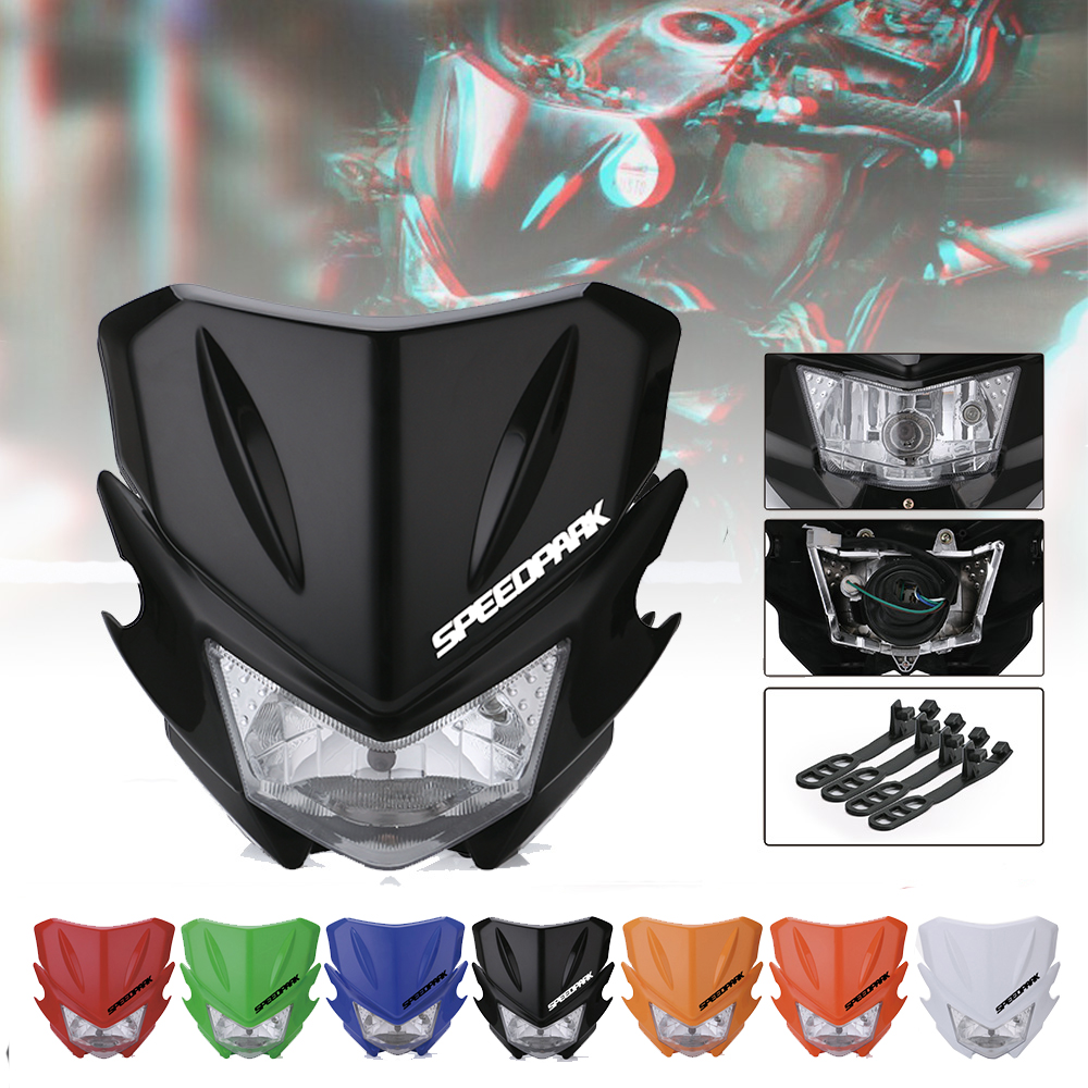 New Motorcycle Universal Headlight for KTM HONDA YAMAHA Dirt Bike Motorbike