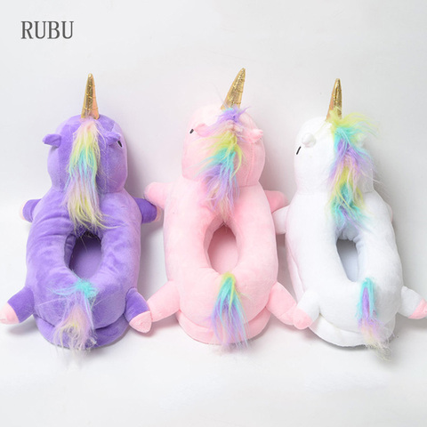 Unicorn Slippers Bed Slippers For Toddlers Winter Lovely Unicorn