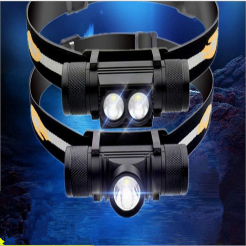 D10 / D25 Mini Head Lamp XML LED Headlight White Light Headlamp USB Rechargeable 18650 Head Light For Hunting Fishing Camping ► Photo 1/6