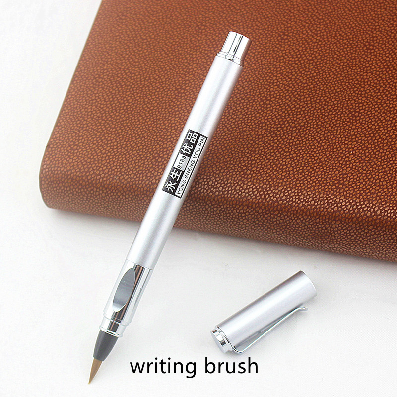 Pentel Calligraphy Pocket Brush Pen Xgfkp-a With Refill Portable