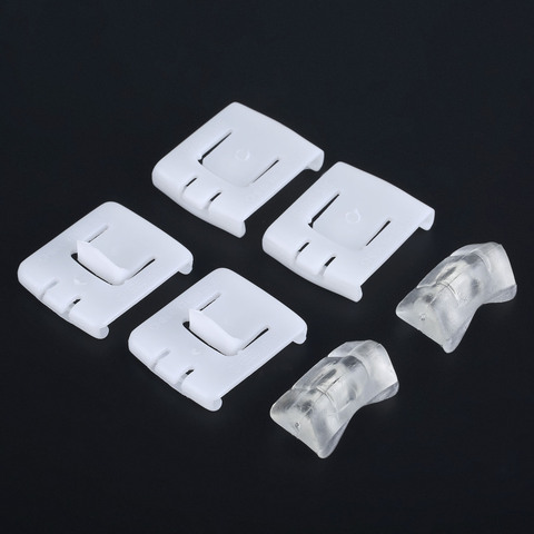 6Pcs Seat Rail Runner Clip Slider Guide Piece 435881203A 171881213B 191881213 For Audi Volkswagen Seat ► Photo 1/6