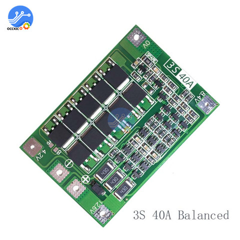BMS 3S 4S 6S 8A 25A 30A 40A 60A 18650 Lithium Battery Charger Board 18650 Balance Enhance Version Equalizer Power Bank Charge ► Photo 1/6