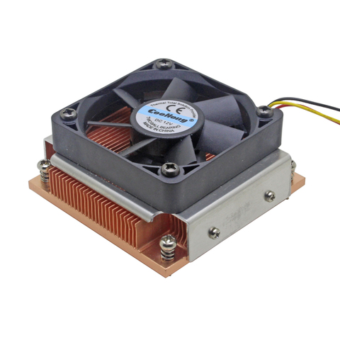 1U Server CPU Cooler Industrial Personal Computer Copper heatsink cooling fan for Intel PGA988/989 Active cooling ► Photo 1/5