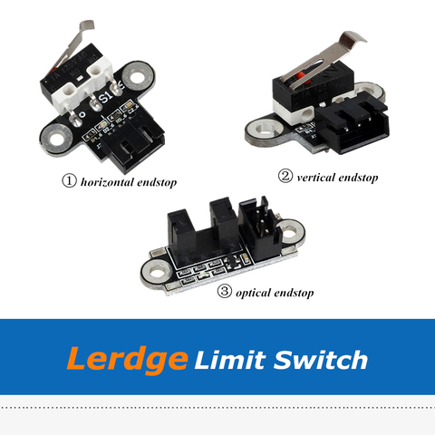 10pcs/Lot Lerdge Vertical Horizonal Optical Endstops Limit Switch With 1m Cable For Reprap Delta Ultimaker 3D Printer Parts ► Photo 1/6